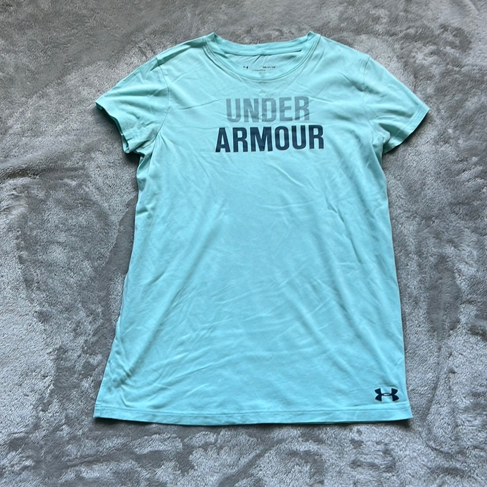 Light blue small Under Armour t-shirt